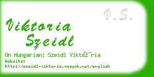 viktoria szeidl business card